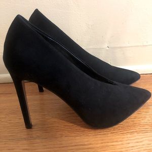 ASOS Suede Black Heels